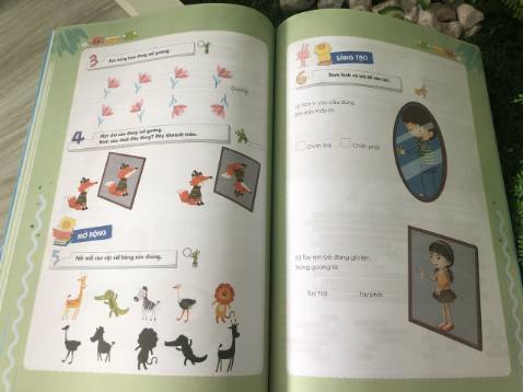 Sách rất hay, vừa học kiến thức con số tính toán, vừa có các bài tư duy vừa chơi vừa học, bố trí hợp lý, nên bé nhà mình rất thích, đã học xong cả bộ 6 cuốn.