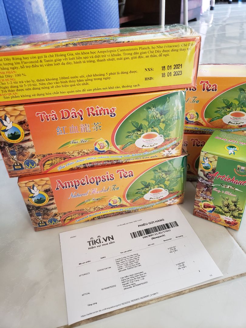 Trà Dây rừng rất hợp với tôi và một số học trò bị đầy hơi do HP. Đang đầy hơi sình bụng mà uống 1 ly là giảm ngay. Dùng thay nước uống trong 7 đến 10 ngày là hết. Bữa nào ăn chua đầy bụng thì pha uống liền rất hiệu quả.