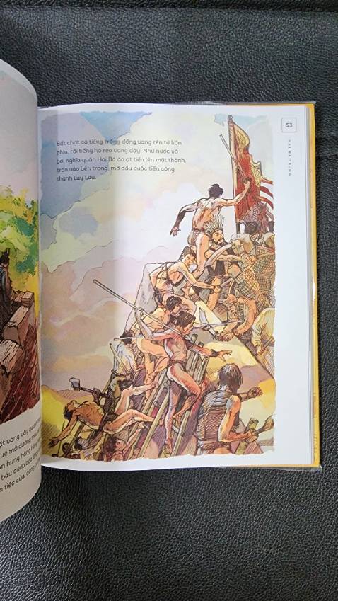 Truyện vẽ đẹp, màu sắc sinh động, nội dung hào hùng !!!