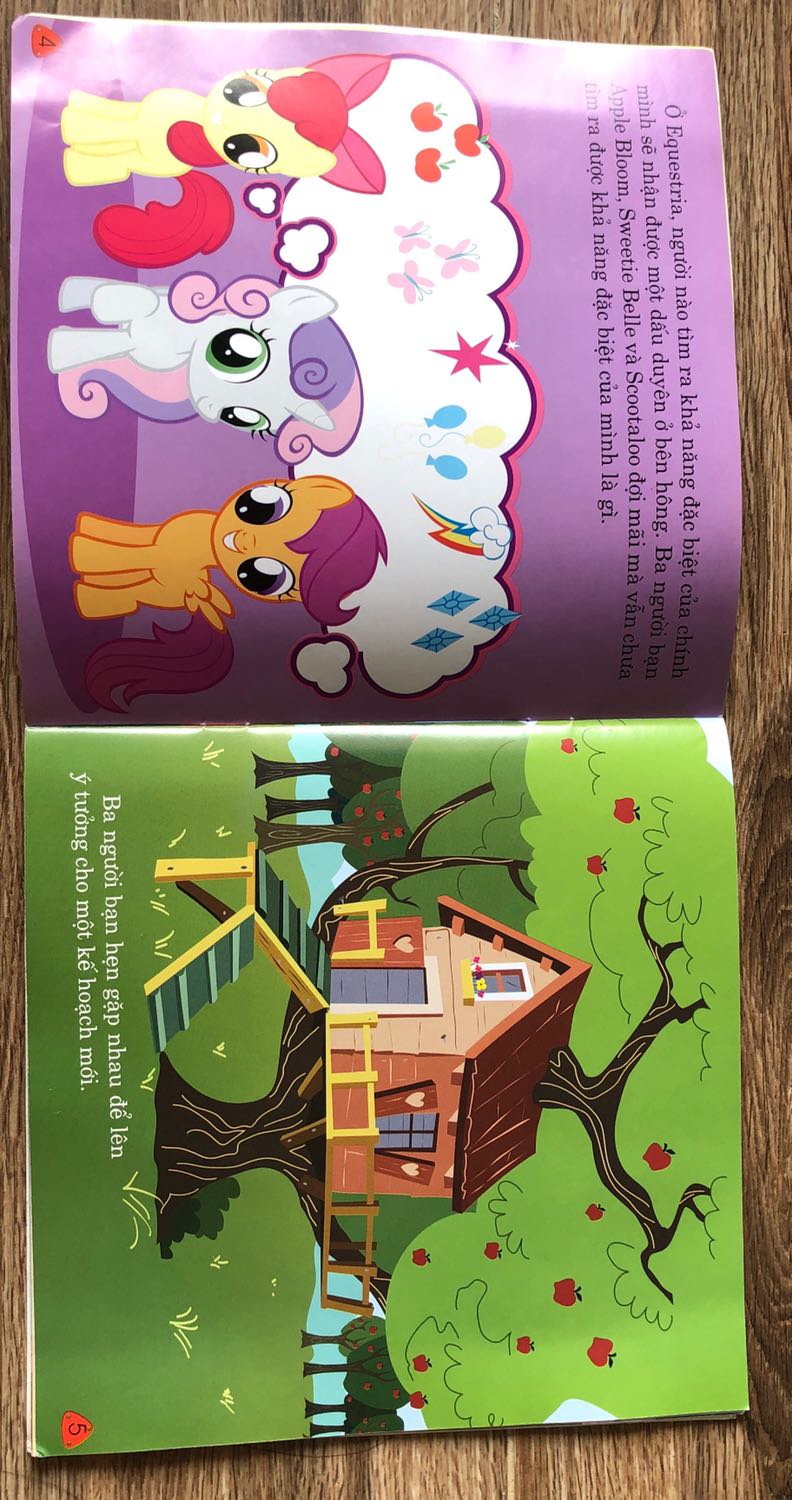 Sách in đẹp, câu chuyện dễ thương, có tính giáo dục.