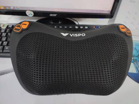 Gối này dùng ổn nha, lực massage mạnh,  rất tiện lợi mình mua để ngồi văn phòng làm việc,có đai cố định trên ghế. Nhiệt ấm vừa phải không bị nóng quá khoảng 35-40°c thoải mái. Cùng tầm giá thì gối này dùng rất ổn nha