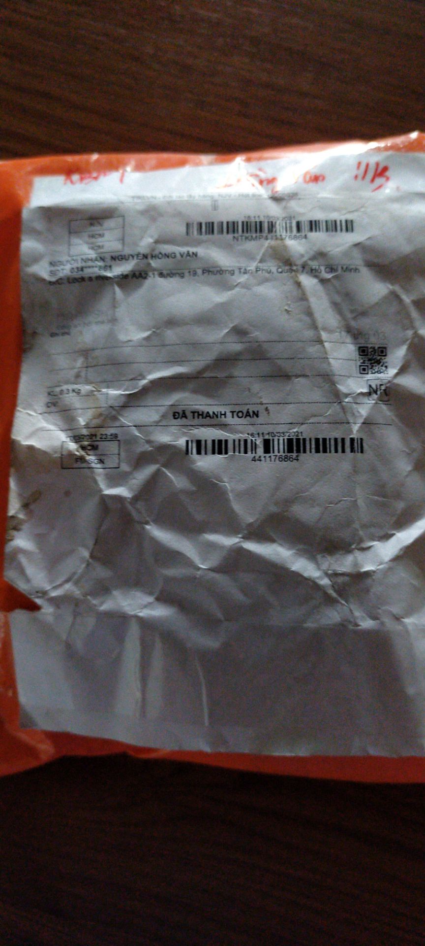 tôi không thể hài lòng tiki