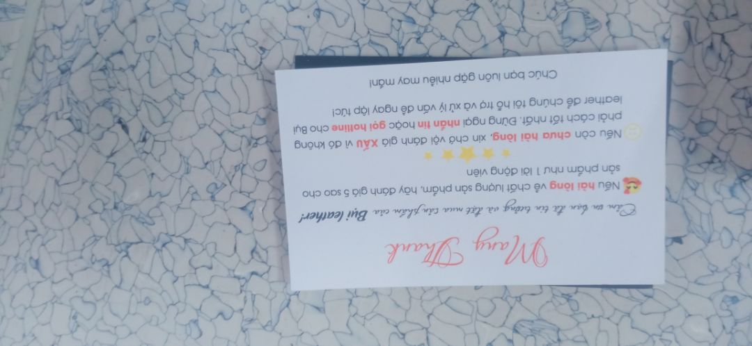 hàng OK nhưng sai size dây và màu khác tôi cần shop liên hệ để đổi lại thanks shop hàng OK nhưng sai size dây và màu khác tôi cần shop liên hệ để đổi lại thanks shop