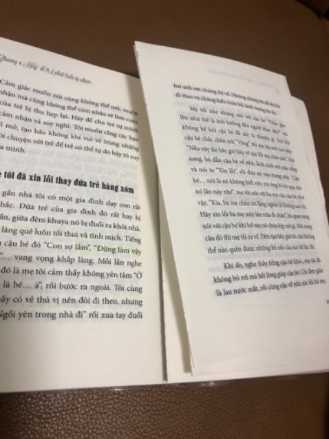 Sách hay nội dung rất bổ ích trong việc dạy trẻ. Mọi người nên mua để củng cố kiến thức.
Còn về phần sách cuốn này bị bung keo be bét 😞 Mình đụng tới đâu rớt tới đó