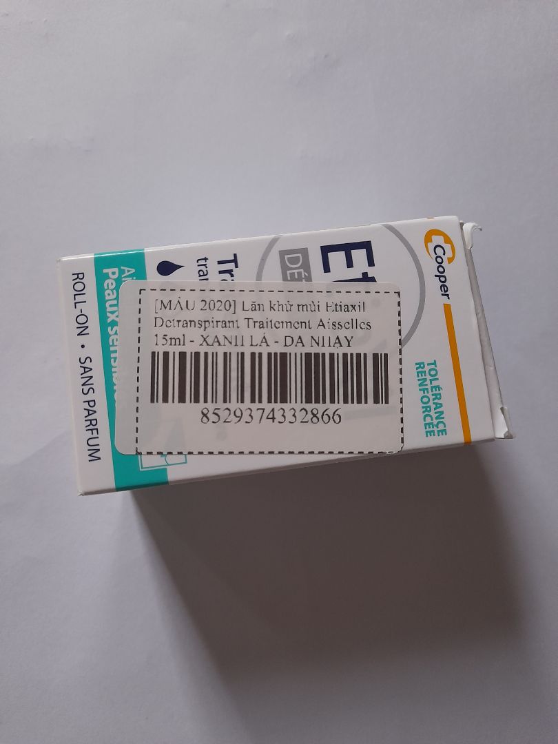 Sản phẩm tốt, vỏ hộp có mã vạch. Bên trong có phiếu thông tin về sản phẩm của nhà sản xuất, sản phẩm có tem niêm phong QR Code và tem chống hàng giả. Sản phẩm chỉ khử mùi, không trị được vĩnh viễn. Không làm ố vàng áo.