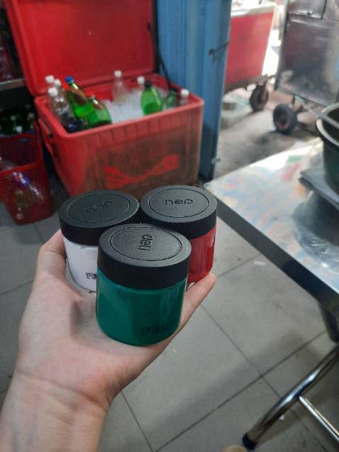 Chờ đợi hơi lâu nhưng khá xứng đáng ạ .Màu dẻo dẻo giống sữa chua ấy chứ không quá bột như tưởng tượng :))