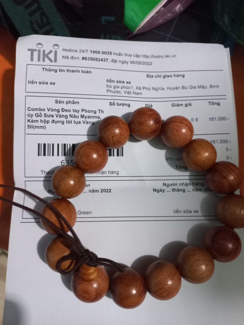 minh dăt 15li mà sao đưa 5li vay