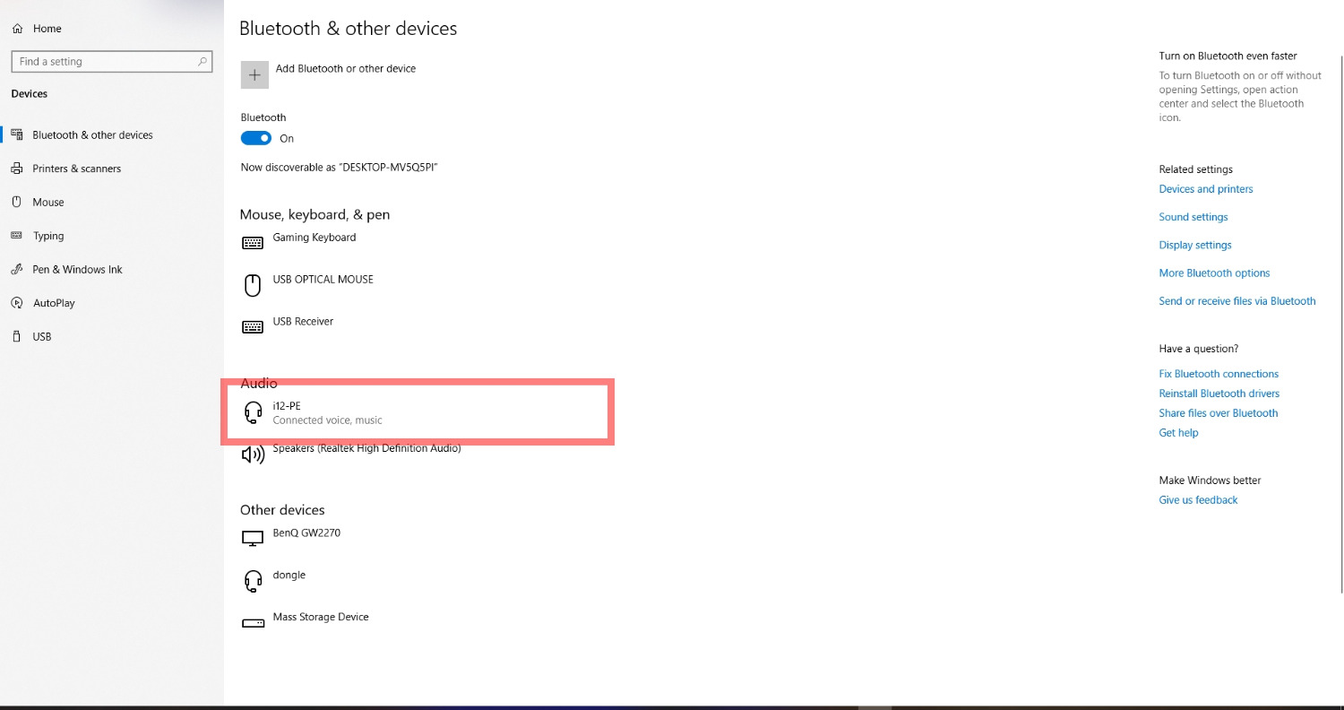 Mình mua về không cần driver - chạy trên win 10 -64 bit . Khi các bạn gắn vào cổng usb thường góc phải sẽ có thông báo kết nối usb , trường hợp không có thì bạn làm như hình . Vào search tìm bluetooth và bật , sau đó quét thiết bị và kết nối . Khá đơn giản so với mình ^^ . Đã *** trong bán kính 5m kết nối ổn định , lâu lâu giật xíu nhưng không đáng kể . Nhược điểm thì chắc khi kết nối thì đèn của usb cứ chớp sáng hoài