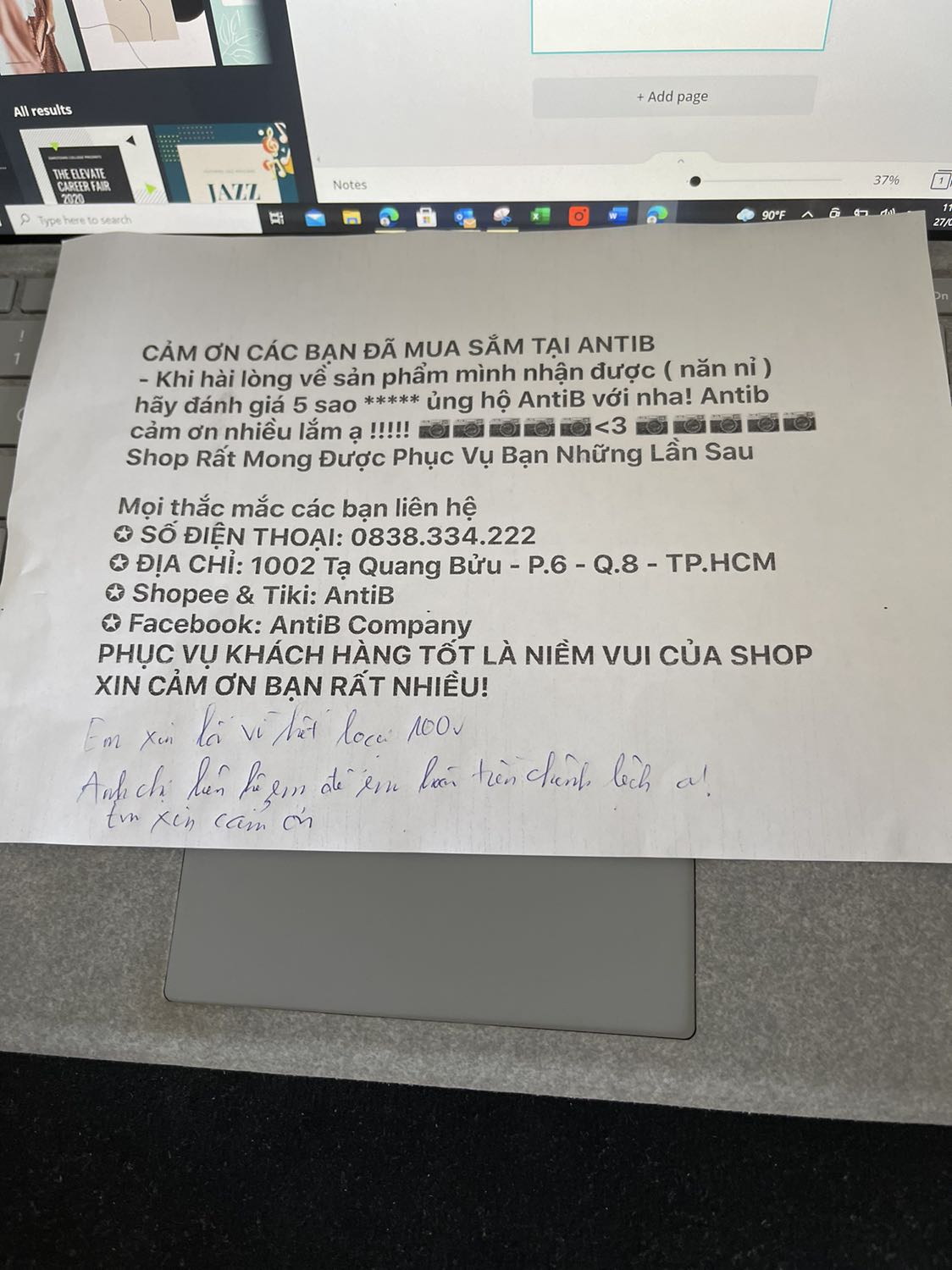 Giao hàng không đúng đơn hàng . Tôi đặt loại 100v , shop giao loại 90v. 
Làm việc thiếu chuyên nghiệp , nhắn khách liên hệ tại … mình thiếu thì cần chủ động liên hệ khách .