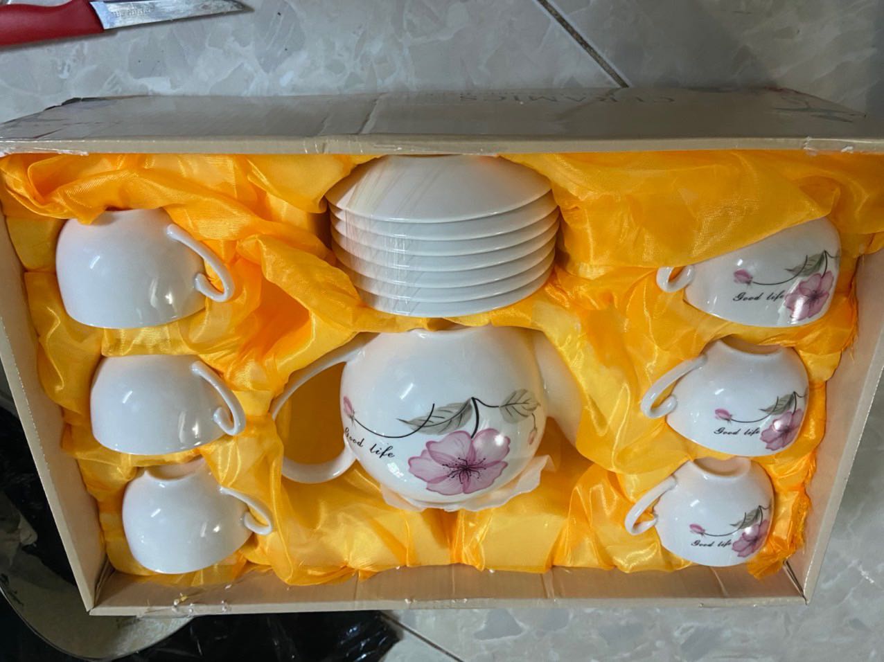 Hàng đẹp.
Giao hàng rất chậm
Hộp quá cũ không thích hợp làm quà biếu