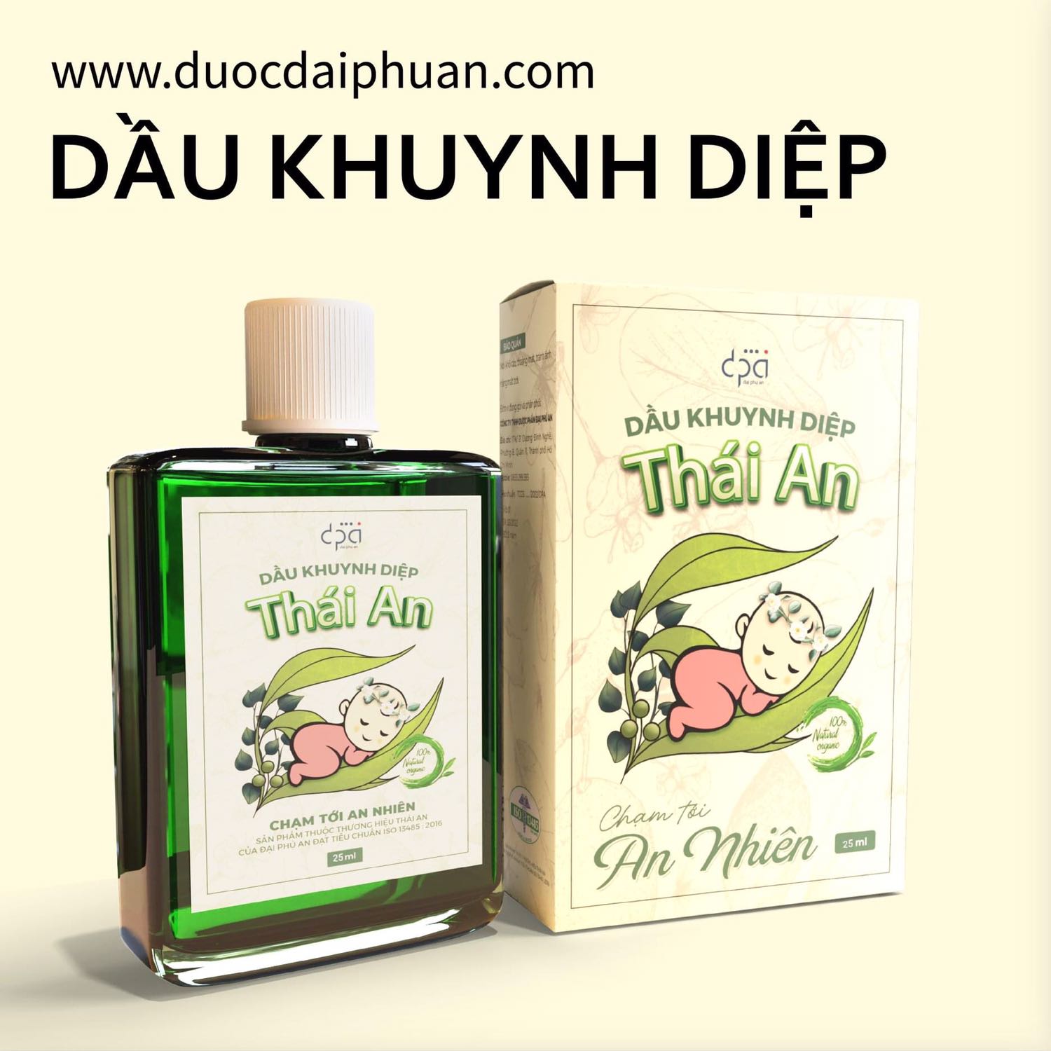 Tinh dầu tốt đạt chuẩn ISO 13485
***: Tinh dầu Thái An