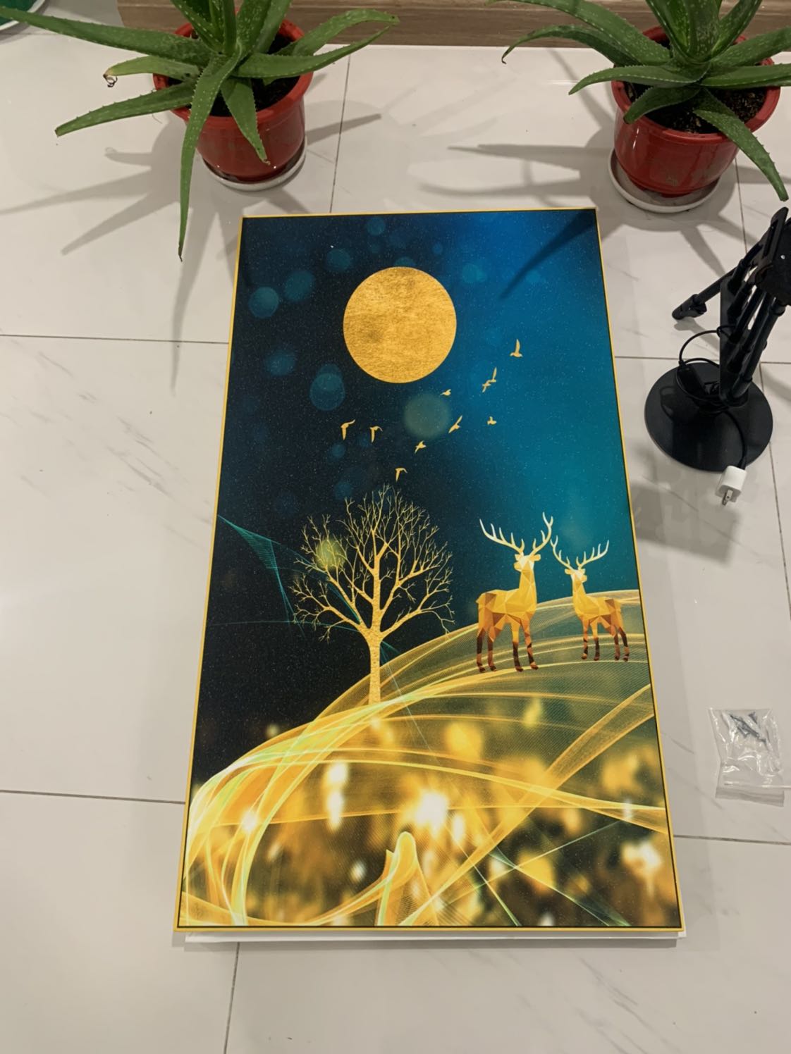 Tranh thì đep
Nhưng lần trc lần sau khách nhau
Lần đầu thì tranh bóng
Còn lần sau thì tranh ko bóng