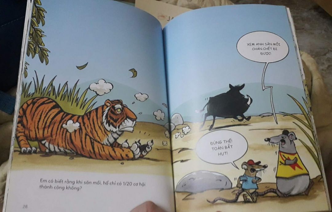 Series truyện này rất thú vị và bổ ích~~ Quyển này cung cấp các thông tin mới lạ và không kém phần dễ thương về loài hổ~ Mua cho cháu mà mình đọc còn thấy mê :v