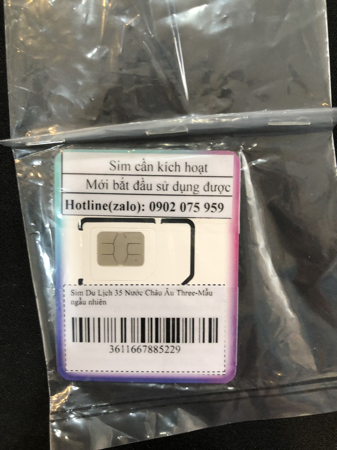 Sản phẩm tốt. Nghe, gọi, và sử dụng 4G được ở Việt Nam, Singapore, Pháp, Tây Ban Nha. Trong trung tâm thành phố thì sóng tốt và tốc độ 4G nhanh hơn, về vùng ngoại ô thì sóng hơi yếu nhưng vẫn dùng được. Lưu ý là trước khi đi nhớ nhắn tin *** cho shop theo hướng dẫn có dán trên sản phẩm để yêu cầu kích hoạt sim. Shop hỗ trợ rất nhiệt tình và nhanh chóng.