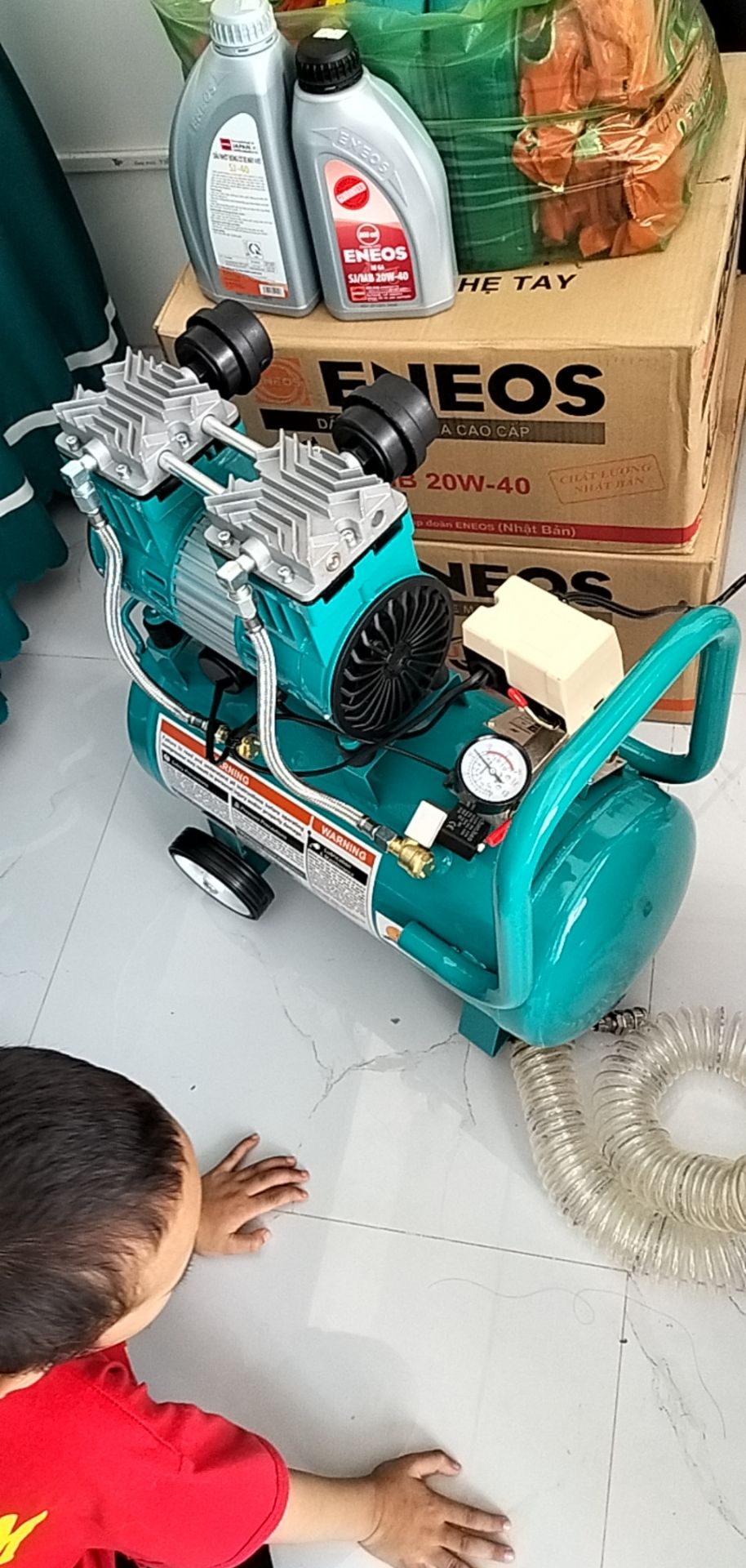 OK máy vận hành êm ái