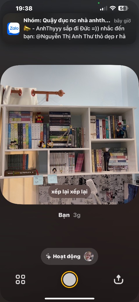 nghe review nên mua, sẵn xếp lại kệ sách, để vào rất vừa vặn và đẹp luôn