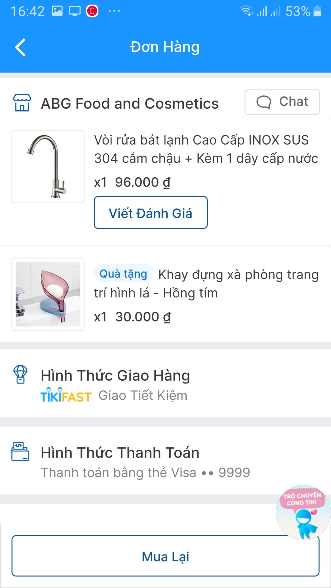 Thời gian giao hàng khá lâu, đặt từ 9/5 đến 13/5 mới nhận đc. Hàng ko bọc kỹ càng, bị móp méo nhìn rất tức mắt, ko biết móp méo trong quá trình vận chuyển hay từ shop. Shop giao thiếu quà tặng là khay đựng xà phòng... Yêu cầu gửi đủ hoặc hoàn tiền.