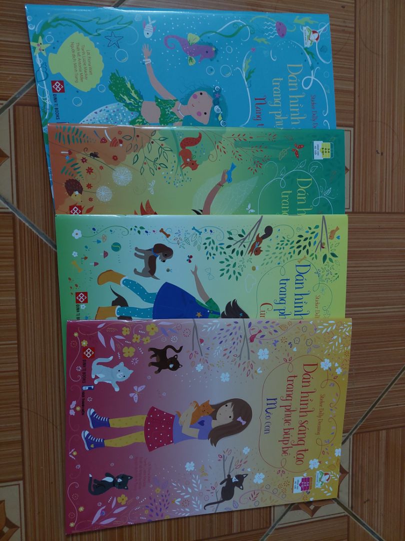 sách đẹp lắm. con m rất thích