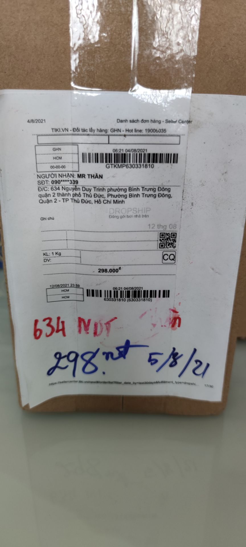 mình nhận hàng ngày mùng 5/8 nhưng nay mình mới khui hàng vì chờ tấm pin về mà giờ mệt á. đơn hàng của mình là 2 sản phẩm mà sao giao cho mình bây giờ khui ra có 1 sản phẩm shop ơi