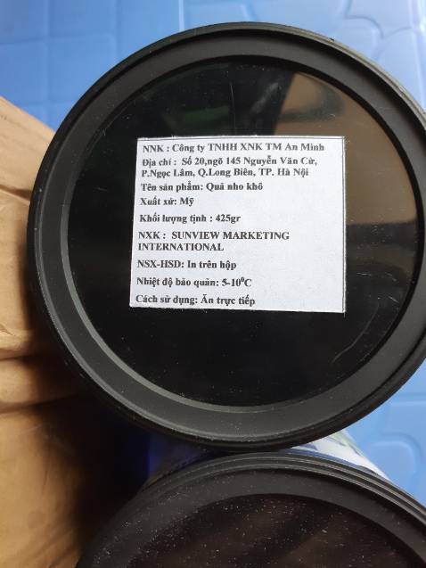 Giao hàng nhanh, đóng gói cẩn thận, chất lượng đạt yêu cầu, đúng là nho nhập khẩu Mỹ