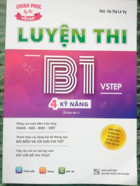 Sách mới, đẹp, hướng dẫn rất chi tiết, kĩ càng, rất có lợi với những người không có thời gian tự học như mình. Chủ shop rất lịch sự, rep nhanh. Như vầy mà không được B1 thì trách bản thân thôi