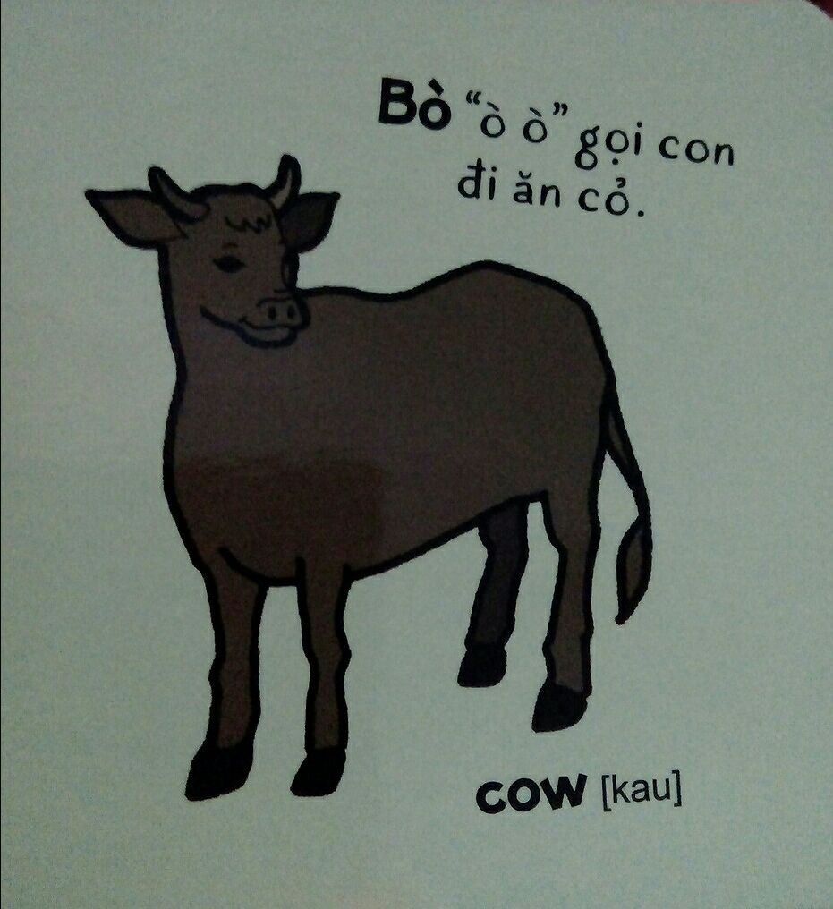 Sách đẹp, trang sách rất cứng cáp, trẻ nghịch cũng ko sợ rách, hỏng, hình vẽ đẹp. Nội dung về phần tiếng Việt thì rất được, tuy nhiên về phần tiếng Anh mình để ý thấy có phiên âm sai 1 số từ như boat, motorbike, sailboat, cow, goldfish, nói chung là những từ chứa nguyên âm đôi (mình ko chắc lắm về cách gọi này), những từ mà ngày xưa mình hay Việt hóa ra vần "âu"( boat: bâut), "ao" (cow : kao) để dễ đọc ấy ạ. vd từ boat sách phiên âm ra là [bout], cow ra [kau] rất khác với phiên âm trong từ điển khiến mình nhìn vào thấy rất lạ lẫm, khó hình dung cách đọc ( mình sẽ để thêm hình ở dưới). Rất mong tác giả và nhà xuất bản lưu ý và sửa lại.
Ngoài ra tiki giao hàng rất nhanh!