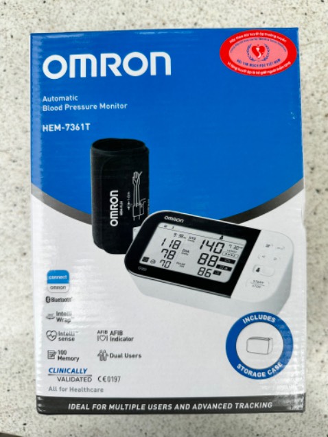 Máy Đo Huyết Áp Bắp Tay Omron HEM 7361T | Hàng Chính Hãng Nhật Bản = giá cao !