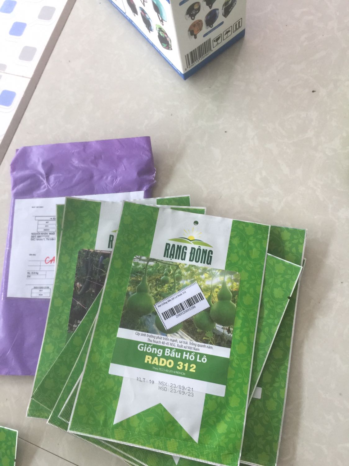 Được 10 hạt, đang gieo, đóng gói đẹp