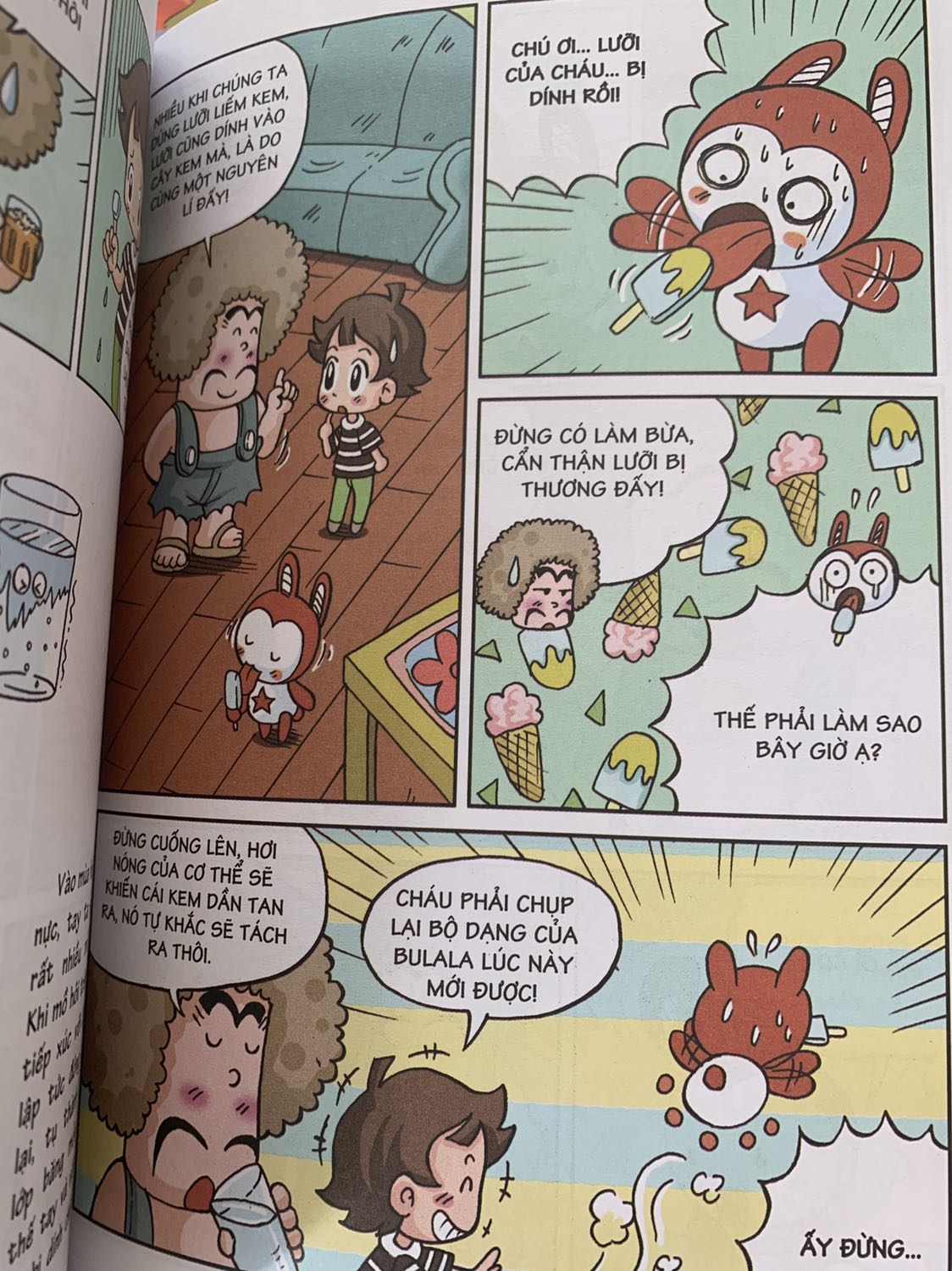 Những câu hỏi được giải đáp sinh động bằng những câu chuyến ngắn dí dỏm làm bé đọc và nhớ lâu hơn. Có những câu hỏi mà người lớn còn chưa biết nè!