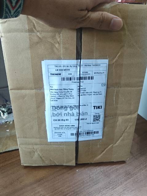 Giao nhanh chóng, bọc cẩn thận sách chất lượng in rất đẹp. Ủng hộ shop