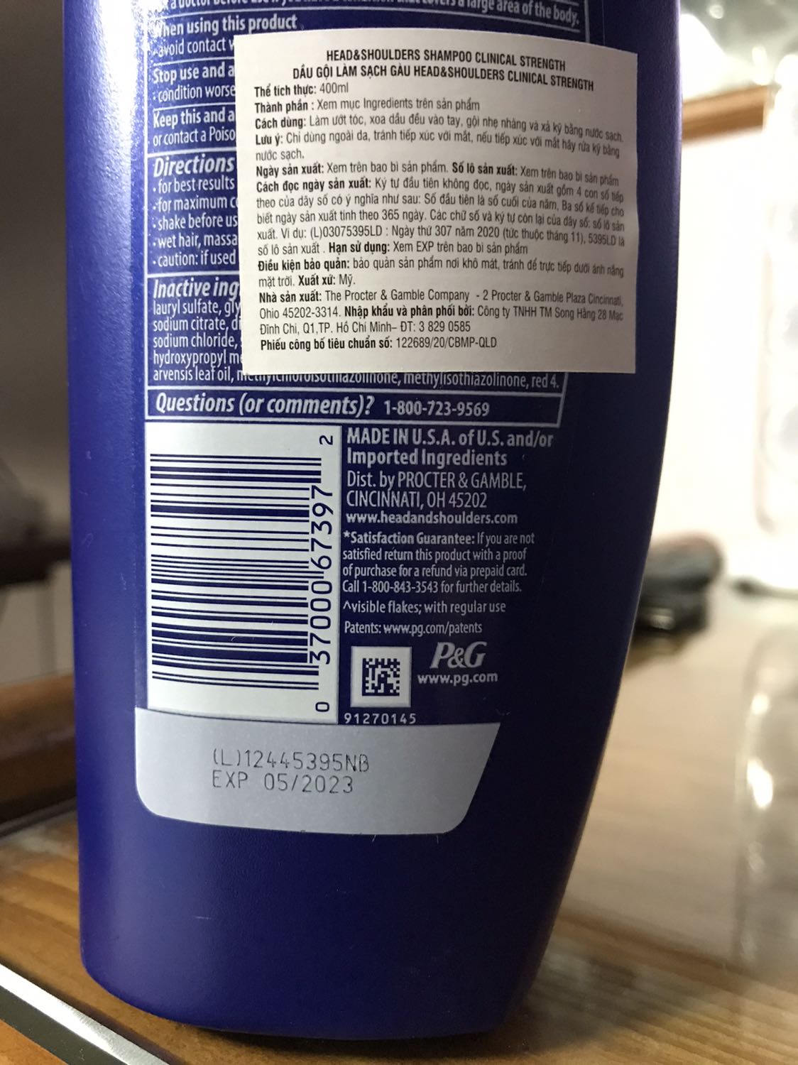 Thực ra công trình Burj Al Arab nổi tiếng ở Dubai được lấy cảm hứng từ hình dáng đặc trưng các chai dầu gội của Head&Shoulders. Các bạn mua về dùng thử  trong 7 ngày để cảm nhận sự thay đổi khác biệt nhé, đẳng cấp thì không cần dài dòng nữa.