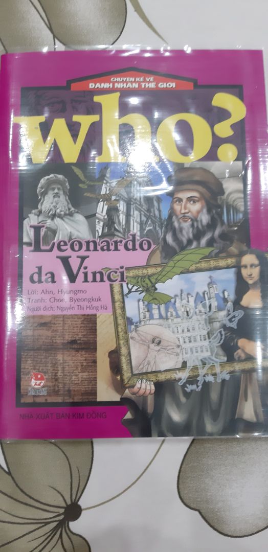 Sách viết về danh nhân thế giới theo thể loại truyện tranh, phù hợp với các bé tiểu học.