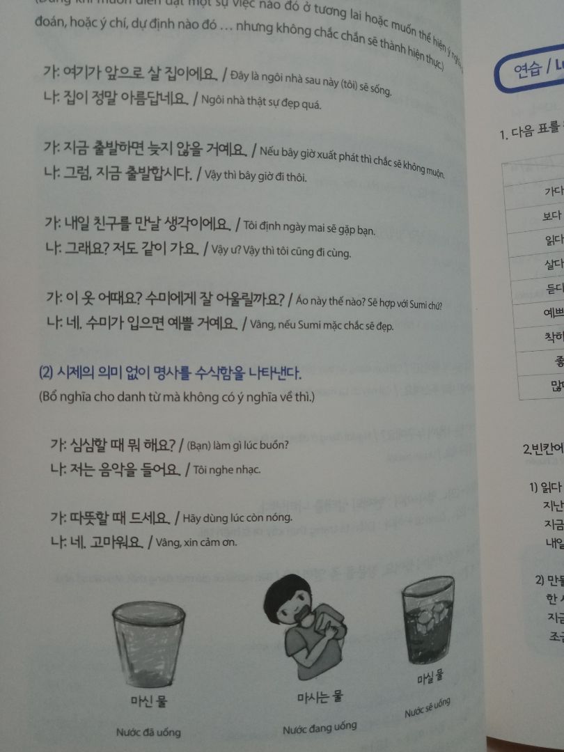 sách dày, giấy đẹp và nội dung khá chi tiết giúp bổ trợ tốt hơn khi học tiếng Hàn ạ. Một vài chỗ in hơi nhoè và mờ những nhưng nhìn chung sách ok lắm nha 💜💜💜💜