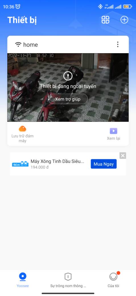 Sau 1 tháng sử dụng
1. đèn hỏng, vẫn sáng nhưng rất yếu khiến bạn đêm có di chuyển đèn tự bật làm cho cam tối thui, cài đặt tắt đèn ban đêm vẫn ko đc.
2. 4 tiếng sử dụng là tự ngắt, muốn sài tiếp phải reset lại mới sử dụng đc 4 tiếng tiếp. Đi làm sao mà về đc mà reset...