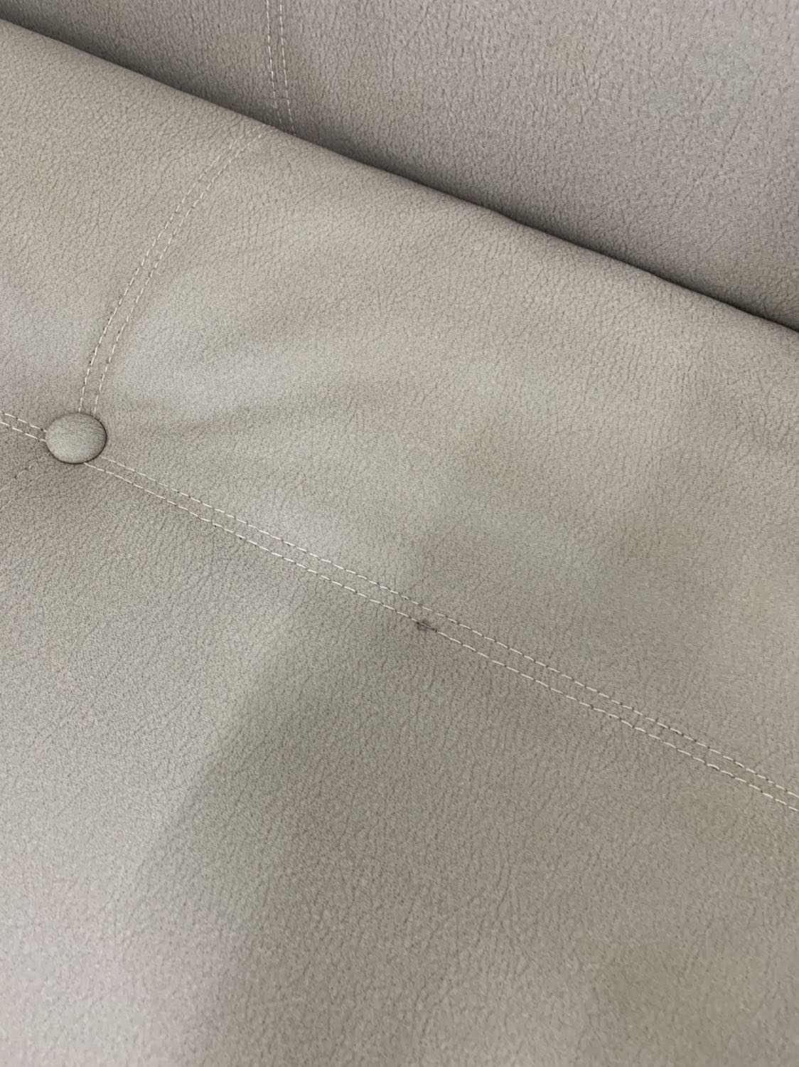 Đặt vải bỗ giao như vải da.. dơ ...chỉ may như mún xúc ra