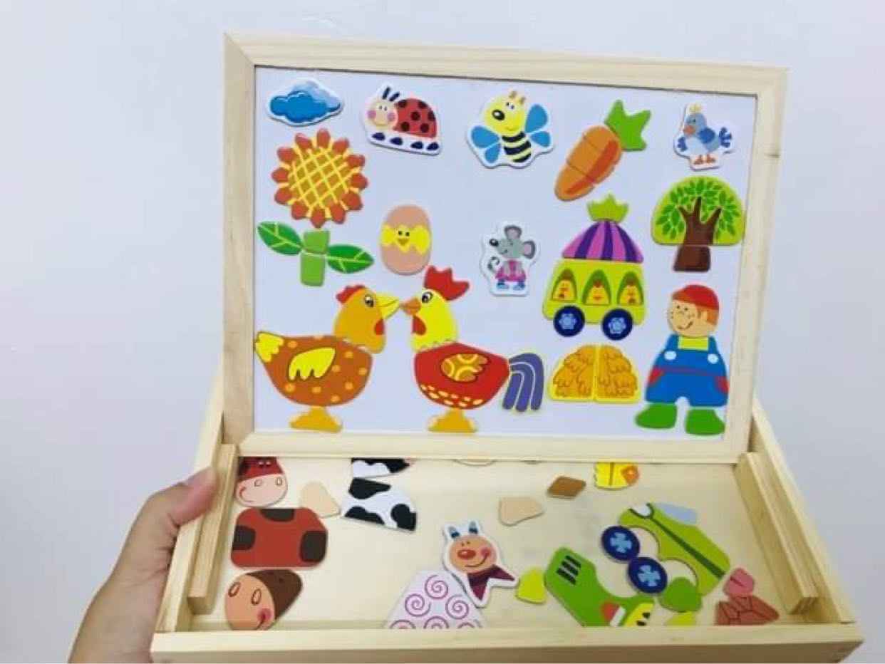 Shop gói hàng cẩn thận,bộ ghép hình nhiều miếng ghép phong phú đa dạng.các con chơi rất hứng thú.sẽ tiếp tục ủng hộ shop