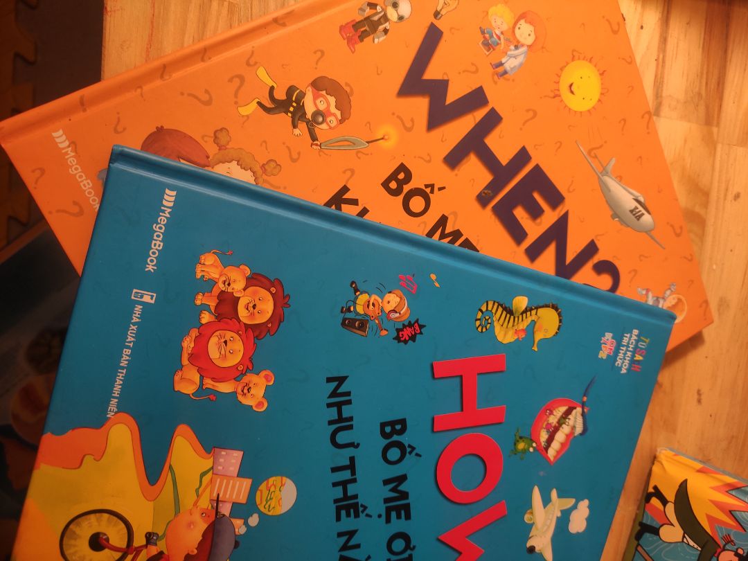 trọn bộ what when how! bìa cứng sách máu in đẹp, đa dạng nội dung, phù hợp các bé từ tiểu học