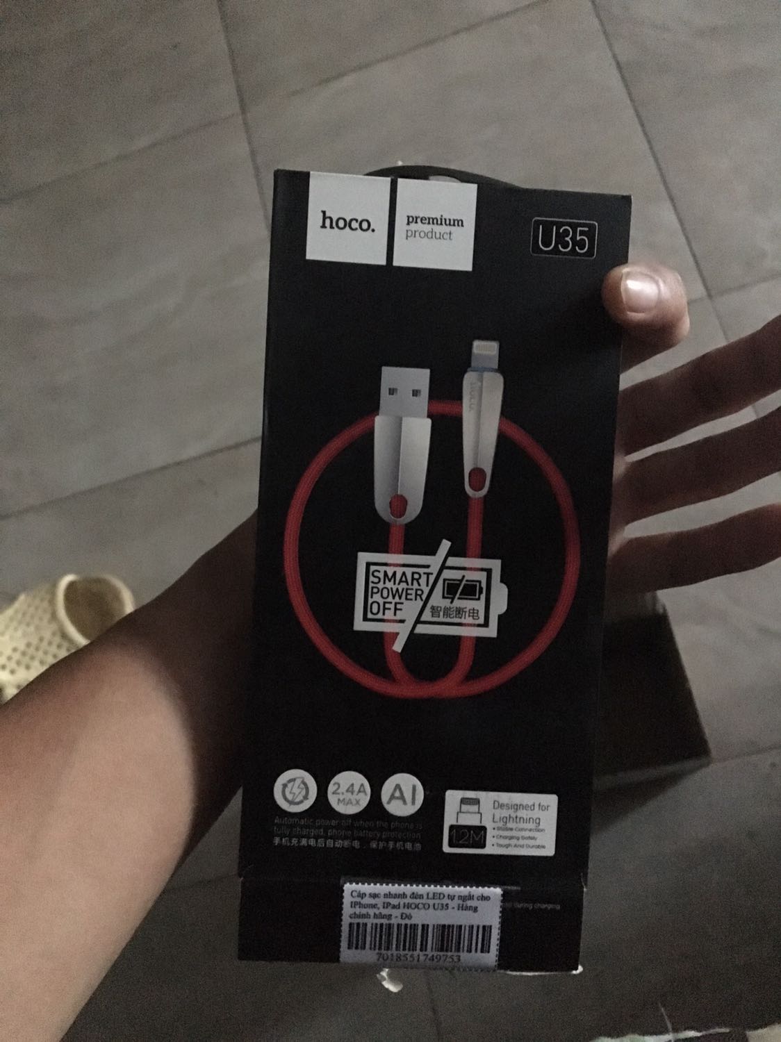 Mình mua loại này xài đc 2 tuần xog sạc chưa đầy là tự ngắt, mình đổi bảo hành sợi dây khác .lúc được giao dây mới fullbox là mình lên *** liền, Vẫn có hiện tượng sạc mới 60% pin đã ngắt ( bảo đảm không lỏng ổ cắm hay gì hết ) Hàng thật sự kém. Bây giờ mình phải vảo hành lại lần nữa dù mới giao cho mình cách đây 30p