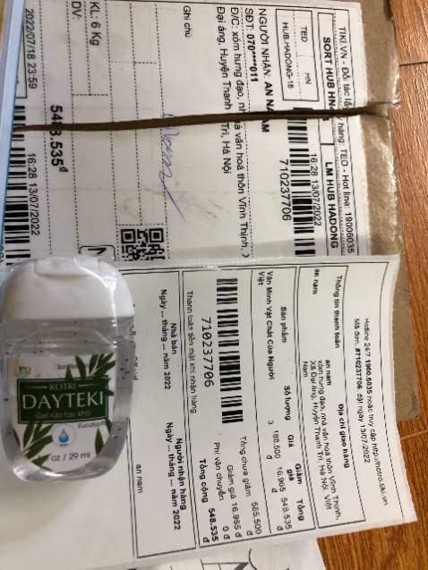 rất không hài lòng. tôi mua 3 cuốn VĂN MINH VẬT CHẤT CỦA NGƯỜI VIỆT nhưng nhà sách chỉ giao có 1 cuốn...
đề nghị nhà sách giao bổ sung