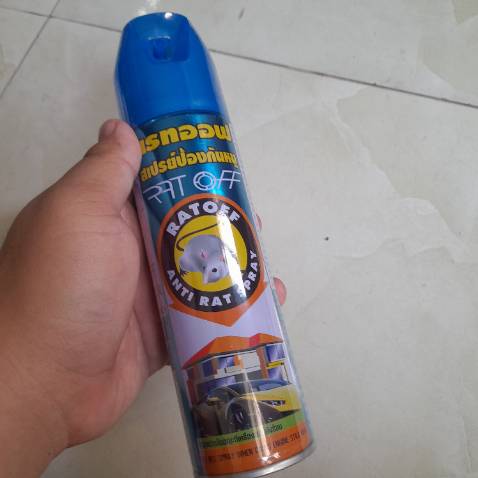 Chai xịt chuột ok ! Đúng hàng thái , xịt chỗ nào chuột chạy ngay