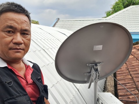 Lnb shap chính hãng lắp đặt thu sóng tốt,lần sau ủng hộ