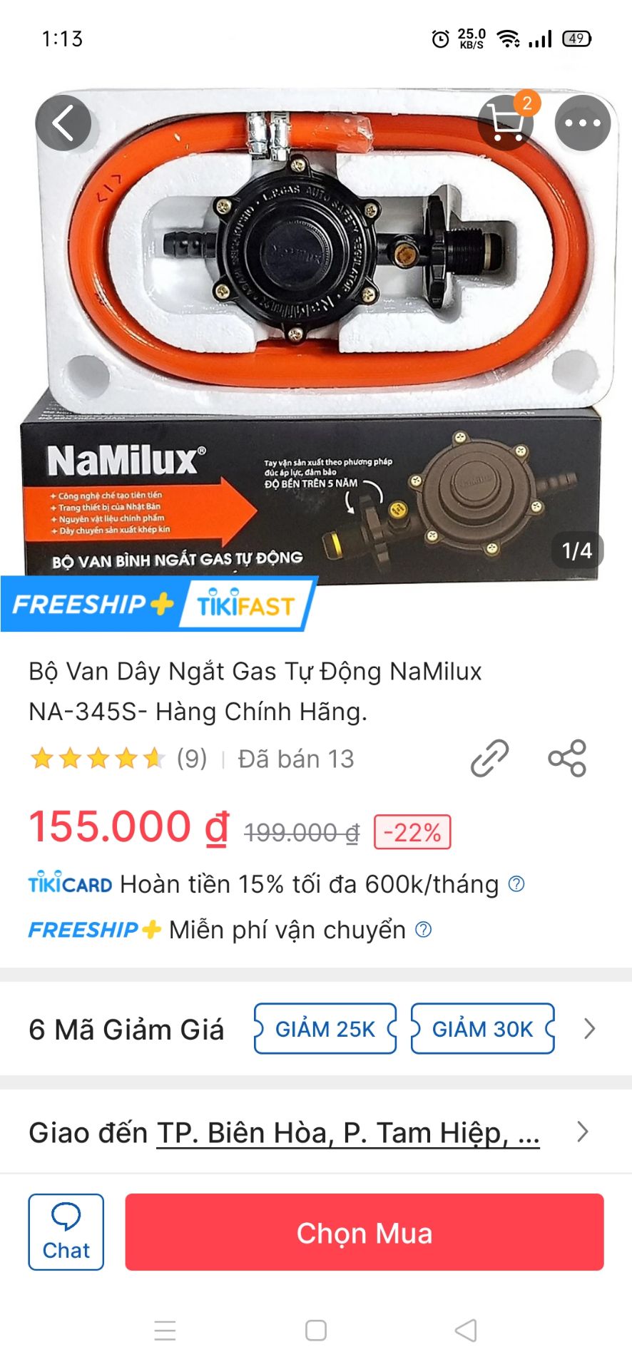 van khoá xong mở lên vẫn bật bếp bình thường. chứng tỏ nút an toàn ko có tác dụng.
giao hàng lâu kinh khủng ( mua sau mùa dịch ) mà 13ngày.