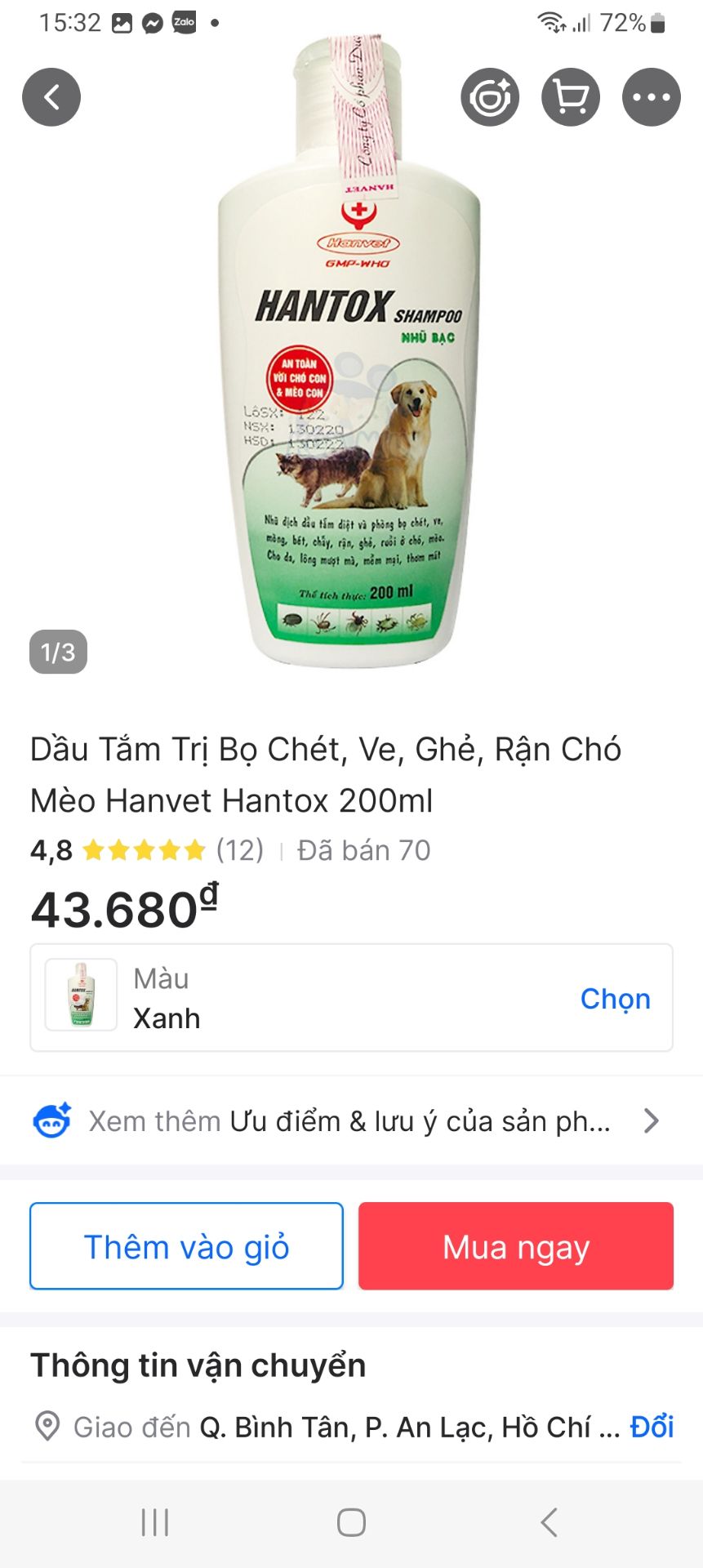 ..chấp nhận giá cao hơn shop khác,nhưng giao không đúng như trao đổi trong đơn hàng.không có tem niêm phong như quảng cáo.