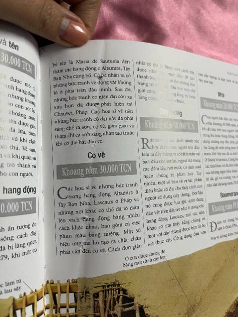 Sách đóng bị lỗi, bị lỗ hết quyển