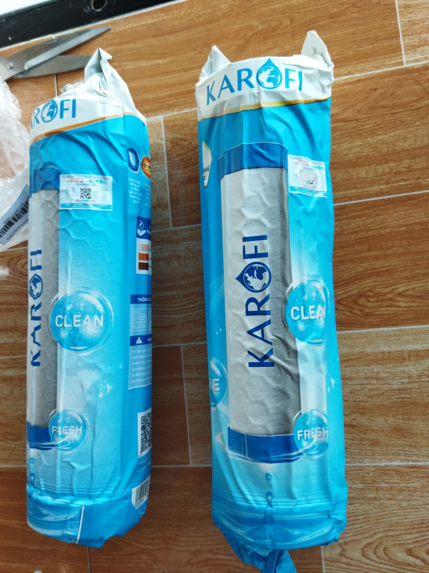 Bao bì, tem cào, Sản phẩm đều rất sắc nét.
Hành tốt