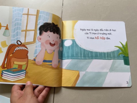 Một bộ sách mỏng quá dễ thương từ hình ảnh tới nội dung