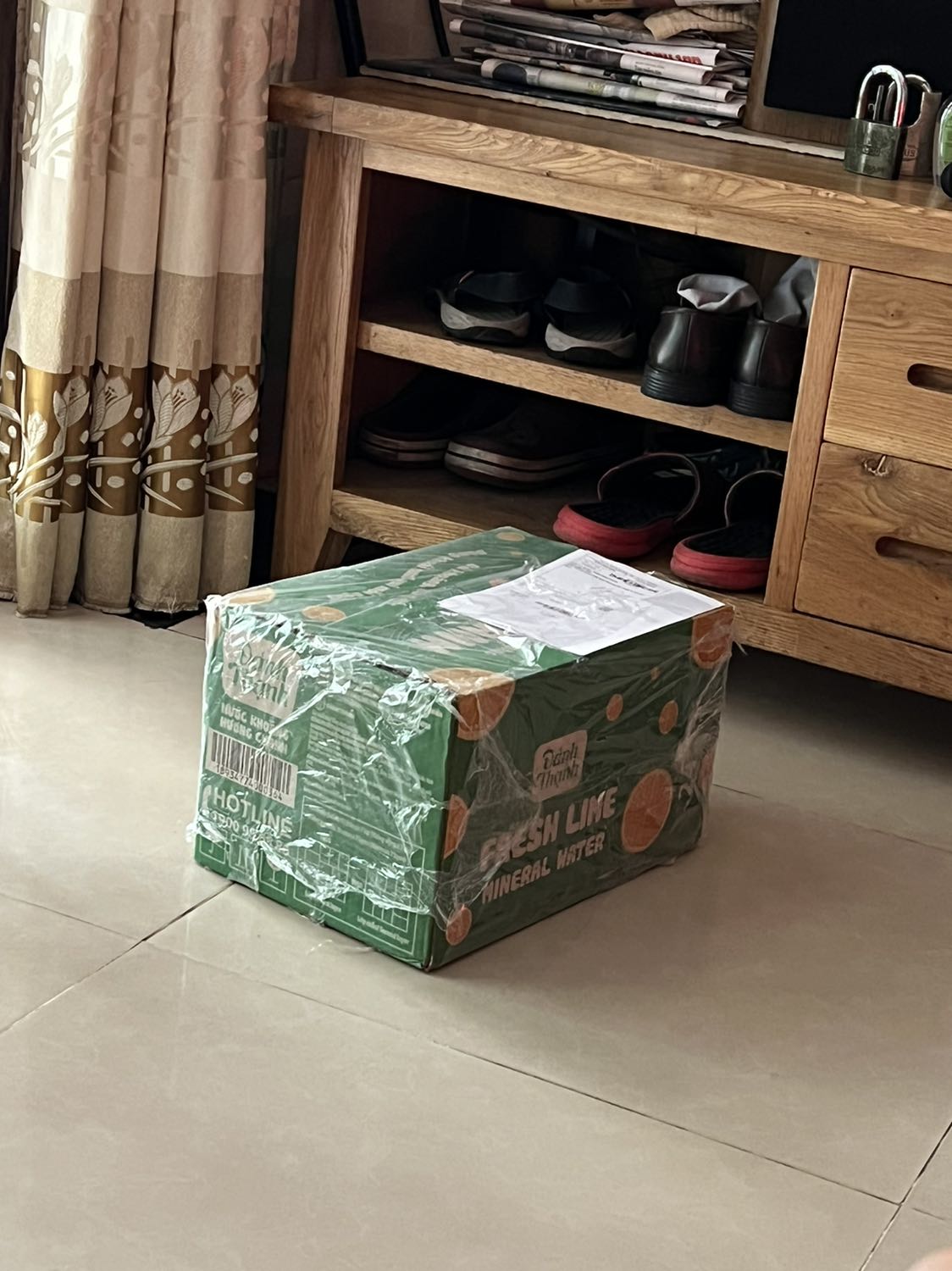 Giao hàng nhanh, nước giải khát tốt