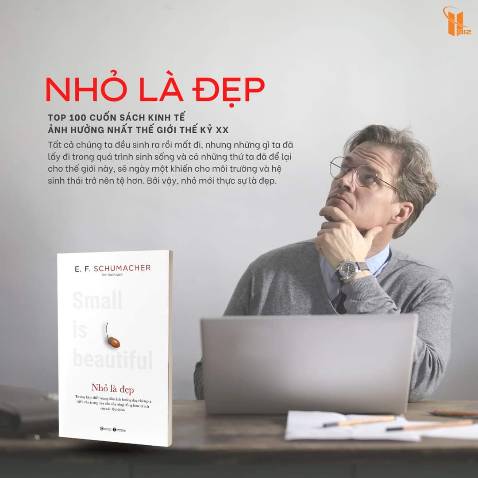 "Thành thị đã mở mang quá rộng lớn còn nông thôn thì đang suy kiệt. 
Thành thị biến thành khối nam châm toàn năng, trong lúc đời sống thôn đã mất hết mọi thú vị sinh hoạt. 
Vẫn còn một chân lý chưa hề suy chuyển: Một tâm trí trong sáng tuỳ thuộc vào cơ thể lành mạnh và tương tự như vậy, các thành thị có khoẻ khoắn được cũng là nhờ nông thôn khoẻ khoắn.
Với tất cả của cải phong phú của mình, thành thị chẳng qua chỉ đơn thuần là những địa điểm sản xuất cấp 2, còn nền sản xuất cấp một, cấp cơ bản, tức là điều kiện tiên quyết của toàn bộ đời sống kinh tế thì vẫn tiếp tục diễn ra ở nông thôn." #EFSchumacher  #nhỏ_là_đẹp 
Cuốn sách nên đọc cho tất cả các bạn đang muốn quay về nông thôn và những người quan tâm đến sản xuất quy mô nhỏ, phi tập trung.  
Ông Schumacher sinh năm 1911, cùng thời với cụ #MasanobuFukuoka (1913). Cuốn sách này của ông xuất bản lần đầu năm 1973, cuốn #cuoccachmangmotcongrom xuất bản năm 1978.
Một ông phương Tây, một ông phương Đông nhưng tầm nhìn có nhiều điểm tương đồng, cho dù entry points rất khác nhau. 
Những điều ông nói từ những năm 60-70 giờ vẫn đầy tính thời sự.