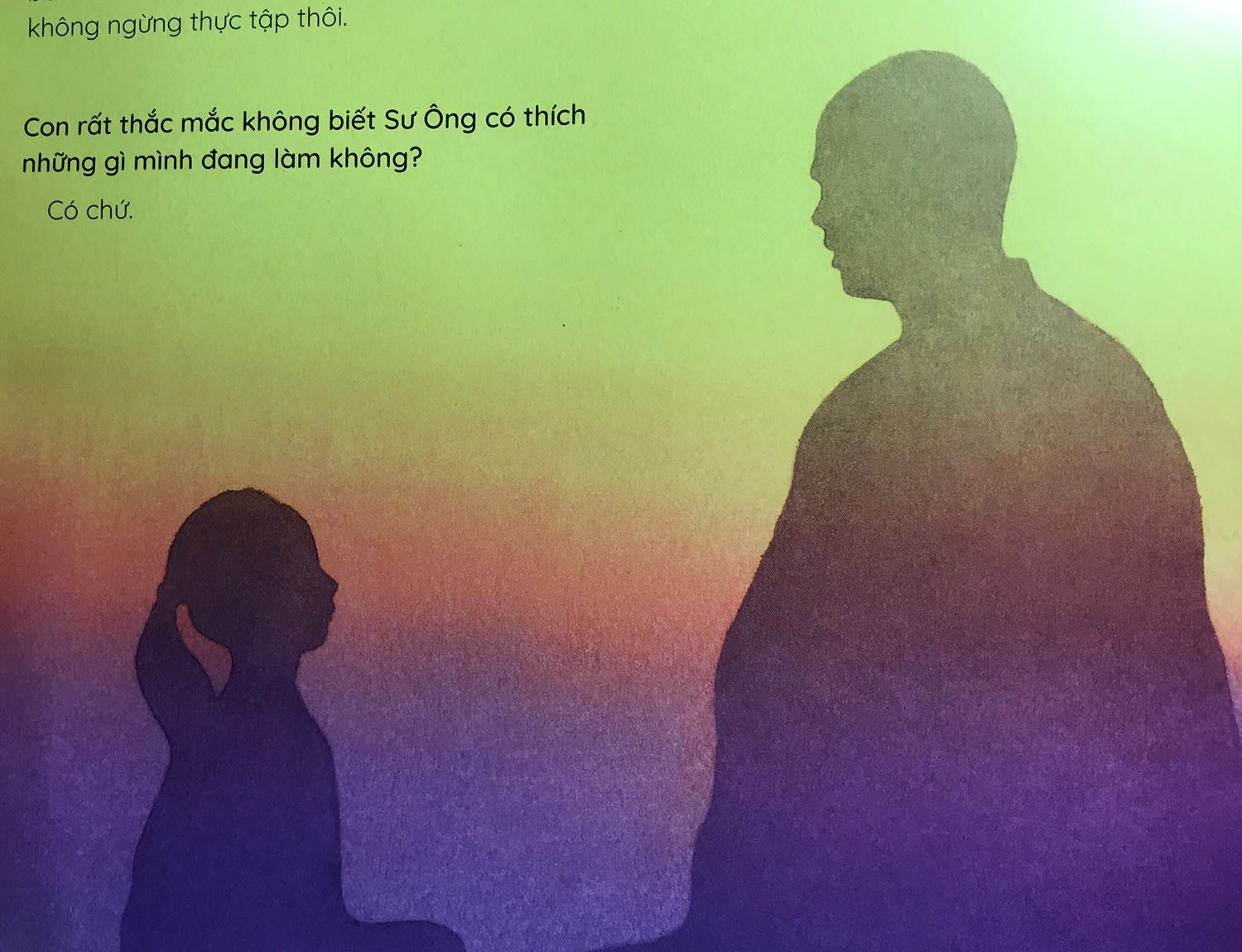 Sách rất dễ thương, các bạn muốn giới thiệu khái niệm một cách dễ hiểu đến các bé nhỏ, trả lời 1001 câu hỏi tại sao của các bé về những chủ đề vừa gần gũi vừa sâu sắc hẳn không nên bỏ qua quyển sách có trang minh hoạ này của Thầy Thích Nhất Hạnh nhé