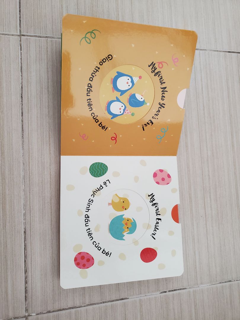 Sách đẹp, hình ảnh đơn giản dễ thương, phù hợp với các bé nhỏ.